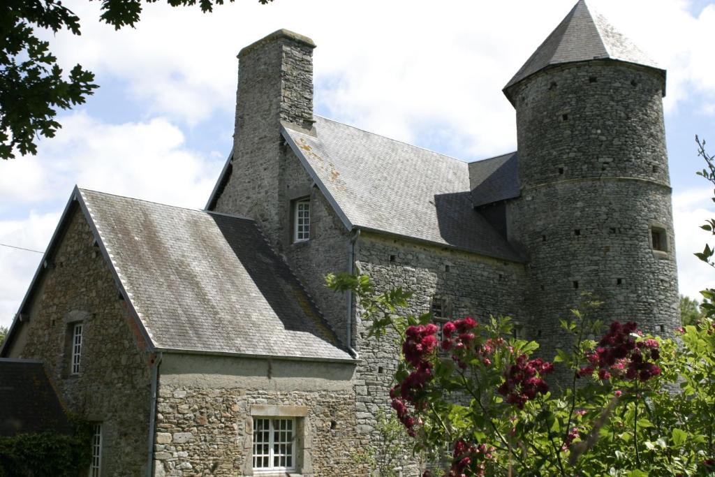 Manoir De La Foulerie Bed & Breakfast Ancteville ภายนอก รูปภาพ