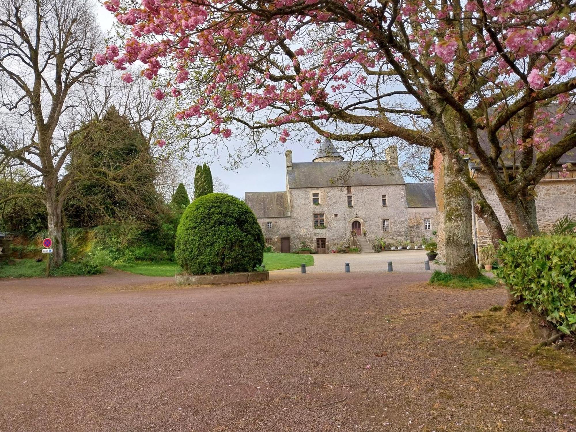 Manoir De La Foulerie Bed & Breakfast Ancteville ภายนอก รูปภาพ
