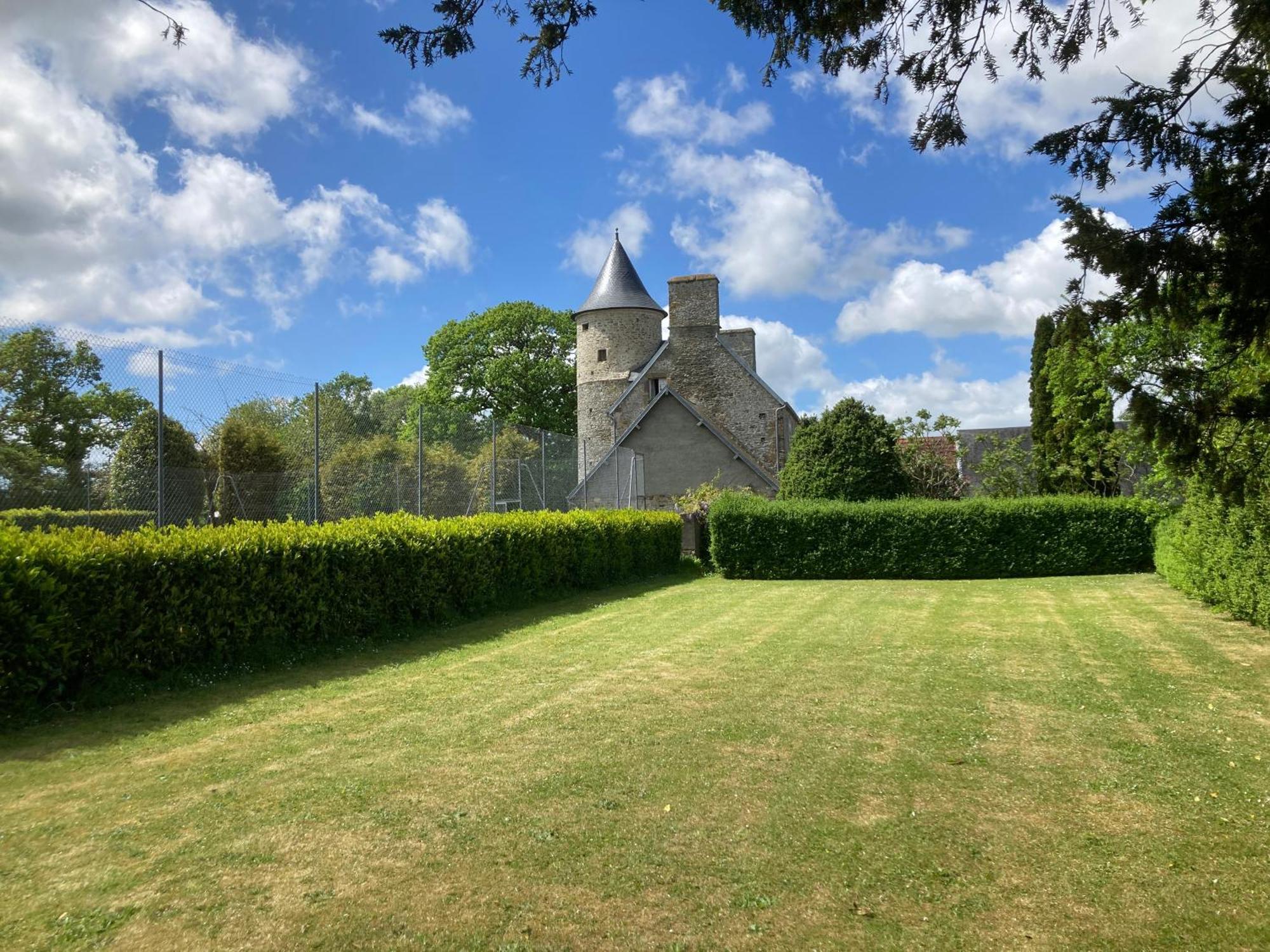 Manoir De La Foulerie Bed & Breakfast Ancteville ภายนอก รูปภาพ