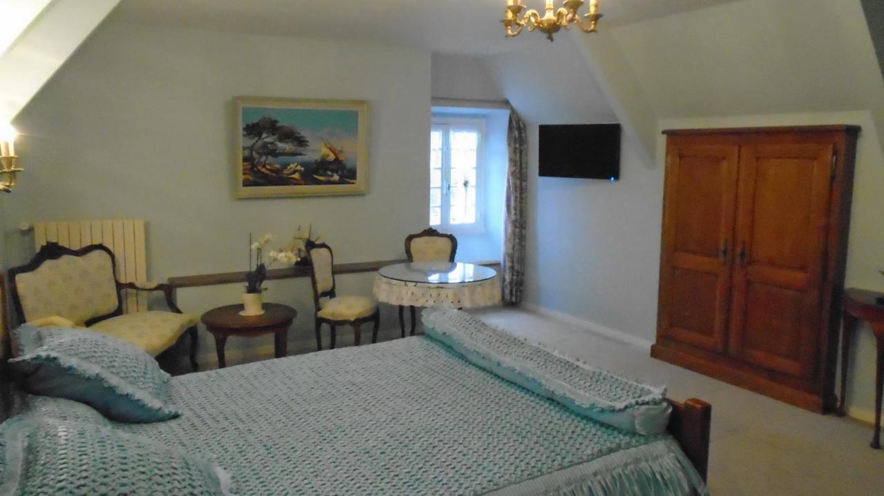 Manoir De La Foulerie Bed & Breakfast Ancteville ภายนอก รูปภาพ