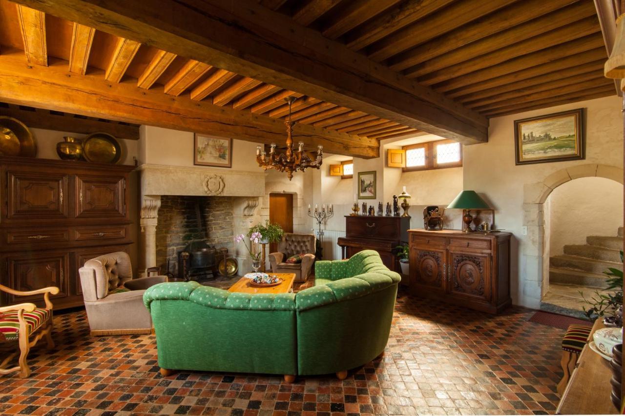 Manoir De La Foulerie Bed & Breakfast Ancteville ภายนอก รูปภาพ