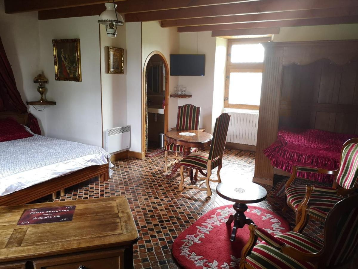 Manoir De La Foulerie Bed & Breakfast Ancteville ภายนอก รูปภาพ